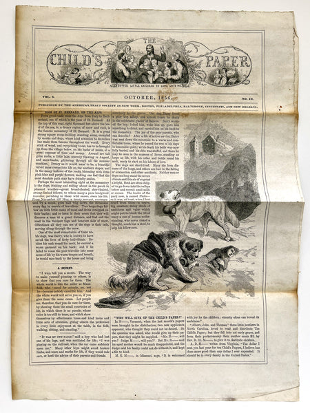 The Child's Paper, complete year 1856 (Volume 5)