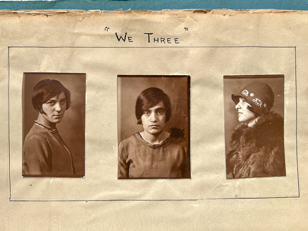 "My Record Book" compiled by Annunzia "Nancy" Arnao, 1928 graduate of the South Philadelphia High School for Girls