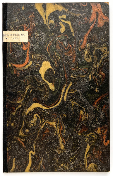 Registering Days (cover title)