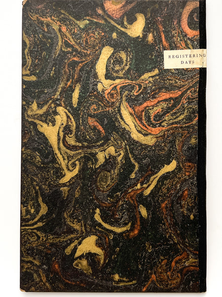 Registering Days (cover title)