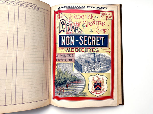 Retail Druggists' Diary and Want Book (1886)