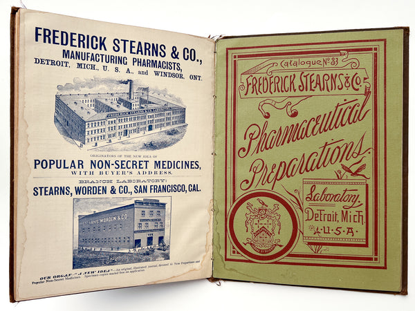 Retail Druggists' Diary and Want Book (1886)