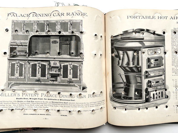 Wm. Miller’s Catalogue of Wrought Iron Ranges (cover title)