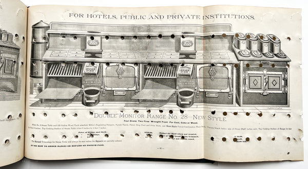 Wm. Miller’s Catalogue of Wrought Iron Ranges (cover title)