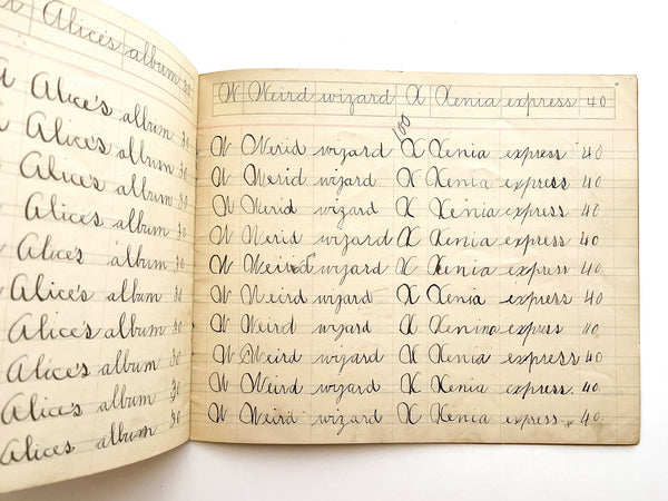 1896 - Spencerian Penmanship Vertical Edition, No. 2