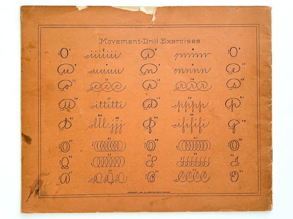 1896 - Spencerian Penmanship Vertical Edition, No. 2