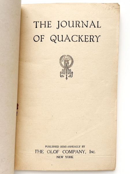 The Journal of Quackery