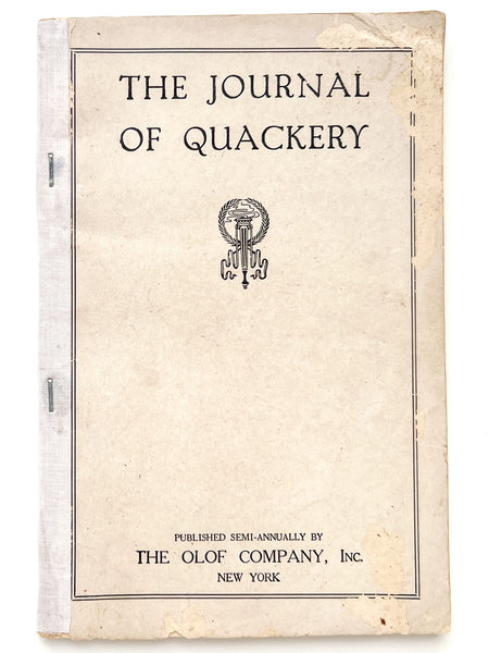 The Journal of Quackery