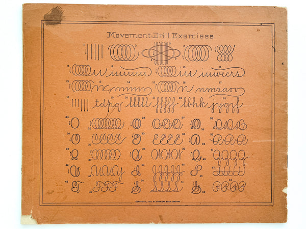 1896 - Spencerian Penmanship Vertical Edition, No. 3