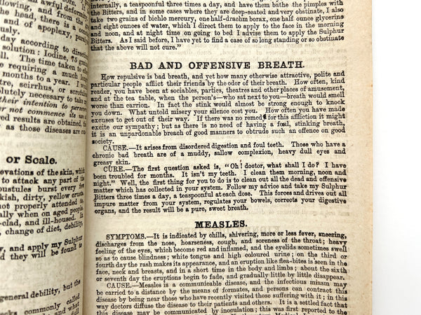 Kaufmann on Disease: Its Causes and Home Cure