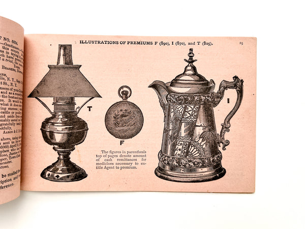 Catalogue of Elegant Presents Distributed Free to Agents of National Remedy Company (cover title)