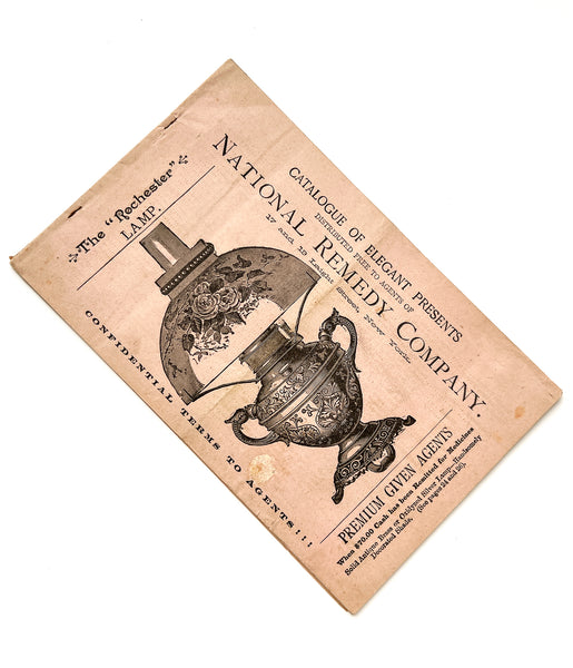 Catalogue of Elegant Presents Distributed Free to Agents of National Remedy Company (cover title)