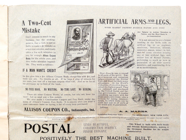 The Post-Master Vol. I, No. 1. March, 1897.