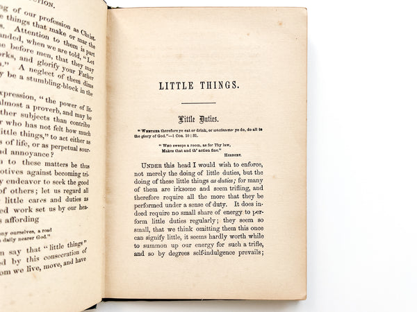 Little Things in Every-Day Life