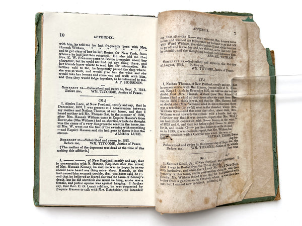 A Brief Notice of the Life of Mrs. Hannah Kinney for Twenty Years. By Ward Witham, Her First Husband.