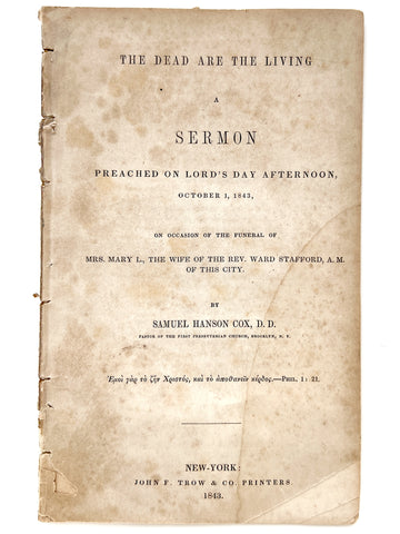 The Dead Are the Living...