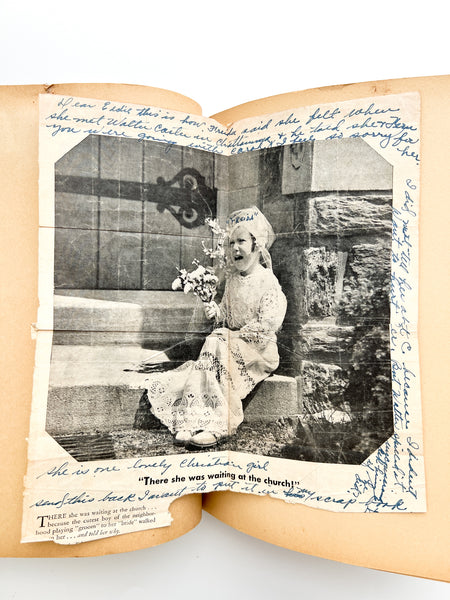 1939 Mount Vernon Academy student scrapbook with drawings related to Seventh-day Adventist eschatology (plus photos and cartoons and boy stuff)