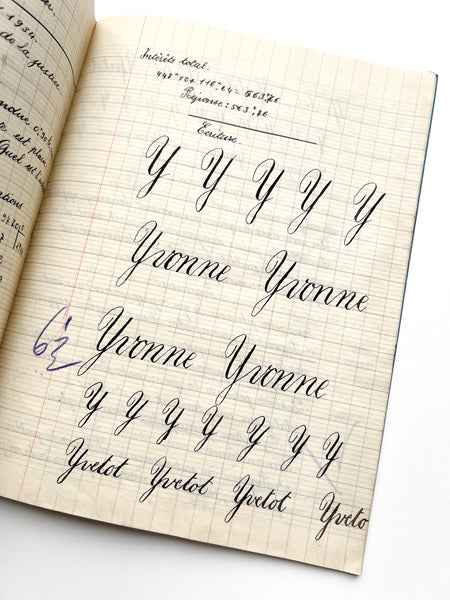 "Cahier du jour" 1934