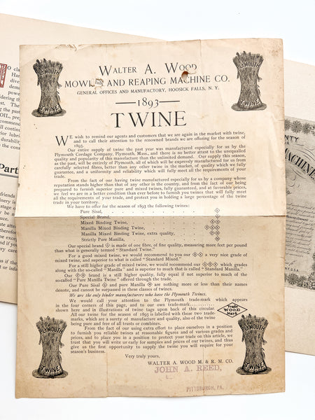 Walter A. Wood Mowing & Reaping Machine Company