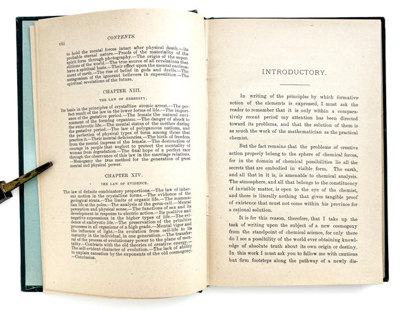 Planetary Evolution; or, A New Cosmogony, Being an explanation of planetary growth and life energy, upon the basis of chemical and electrical relations of the elements of nature.