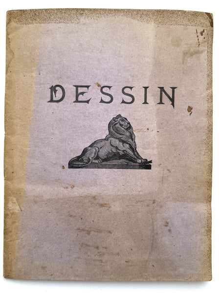 Cahier de Botanique [album + notebook of specimens, 1901]