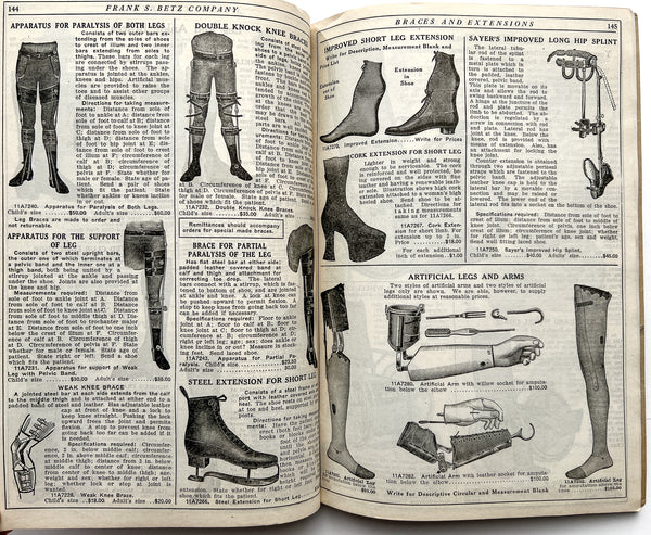 The Betzco Line Supplies and Equipment for Physicians and Hospitals (catalogue and supplements)