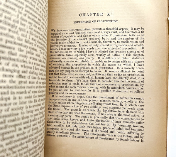 Prostitution, Considered in its Moral, Social, and Sanitary Aspects in London...