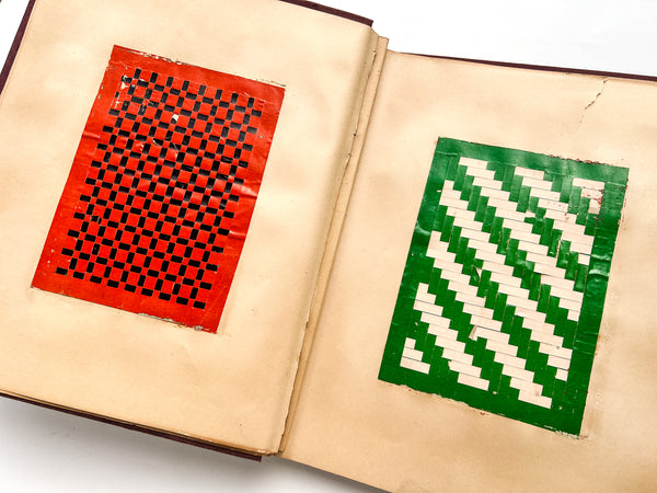 Specimens of Melvina Townsend’s work in the Kindergarten School, 1893 & 1894, 5 & 6 years of age…