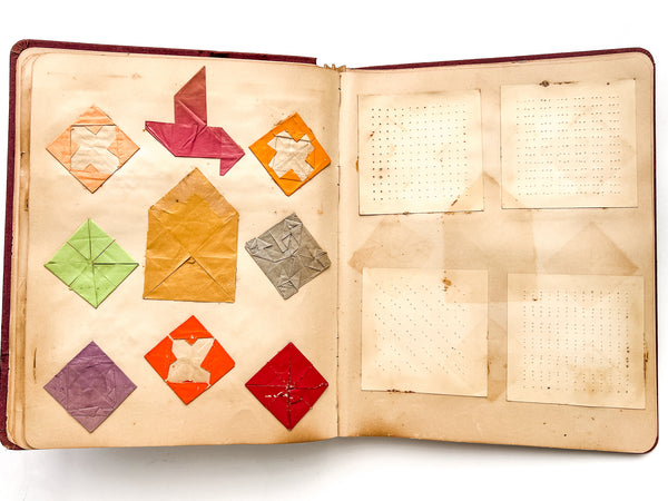 Specimens of Melvina Townsend’s work in the Kindergarten School, 1893 & 1894, 5 & 6 years of age…