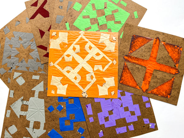 Specimens of Melvina Townsend’s work in the Kindergarten School, 1893 & 1894, 5 & 6 years of age…