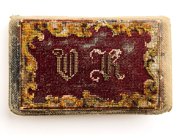 Beaded agenda book used by a Swedish immigrant ca. 1900-1915