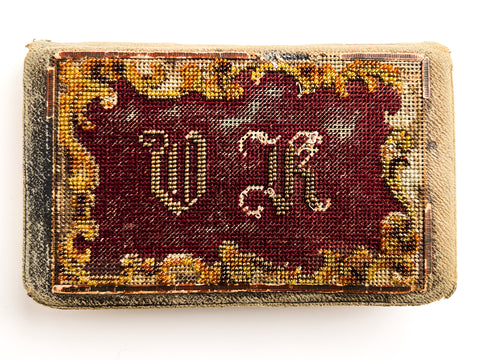 Beaded agenda book used by a Swedish immigrant ca. 1900-1915
