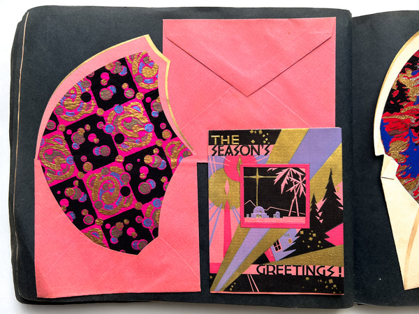 Xmas Greeting Cards de Luxe from the Studios of the Process Engraving Co. Chicago, Ill.