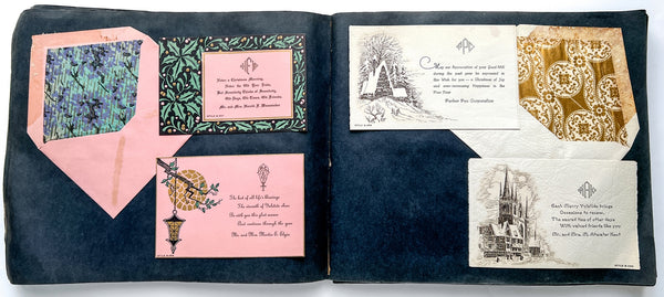 Xmas Greeting Cards de Luxe from the Studios of the Process Engraving Co. Chicago, Ill.