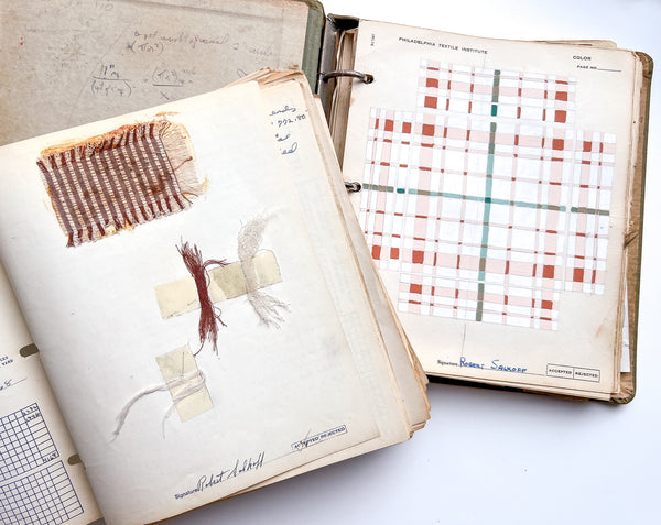 Philadelphia Textile Institute: Two sets of notes in Fabric Analysis and Weave Formation