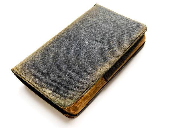 Beaded agenda book used by a Swedish immigrant ca. 1900-1915