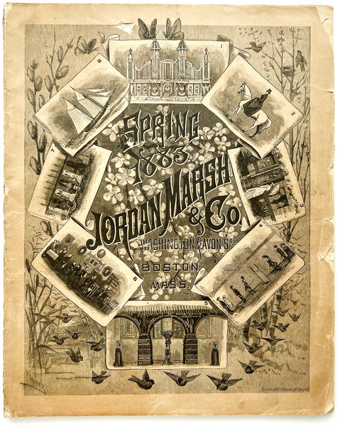 Spring 1883 Jordan Marsh & Co. Washington & Avon Sts. Boston Mass. (cover title)