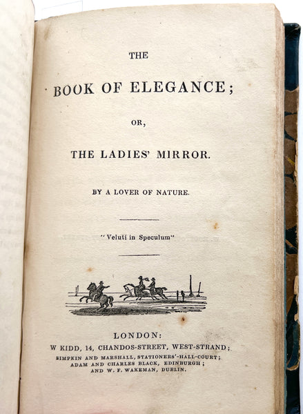 Sammelband of Seven [7] Facetiae or jeux d’esprits published  by the “Thief,” William Kid., London, 1830s.