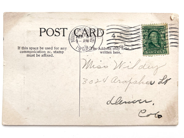 Colorchange Post Card, Passaic Falls, NJ