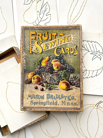 Fruit Sewing Cards (in original box)