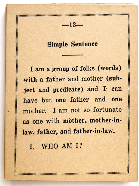 Better Speech Game [with] Practical Grammar Game