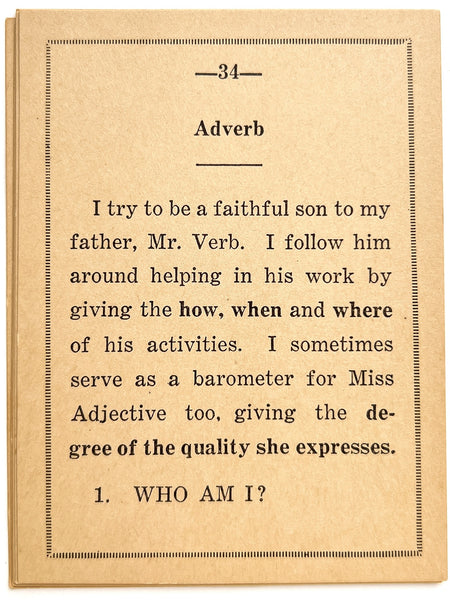 Better Speech Game [with] Practical Grammar Game