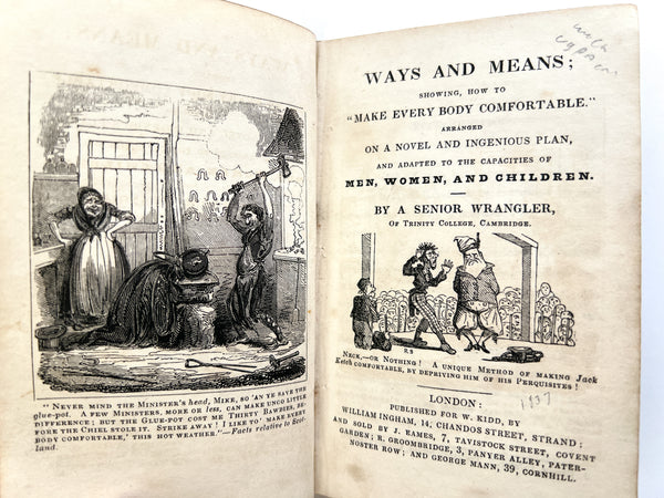 Sammelband of Seven [7] Facetiae or jeux d’esprits published  by the “Thief,” William Kid., London, 1830s.