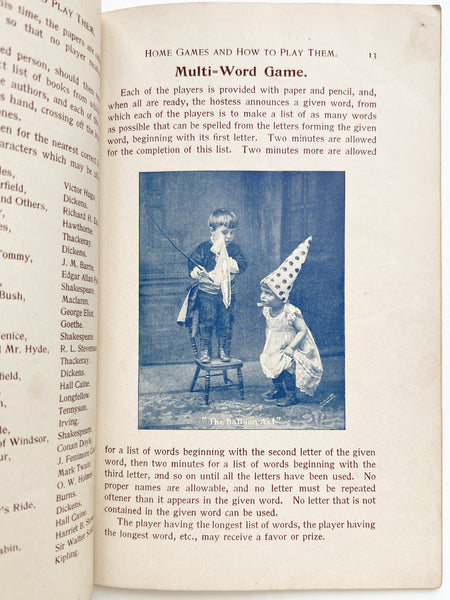 Home Games and How to Play Them