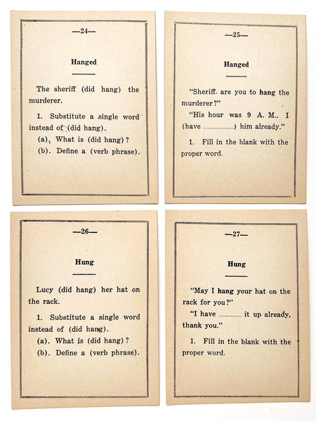 Better Speech Game [with] Practical Grammar Game