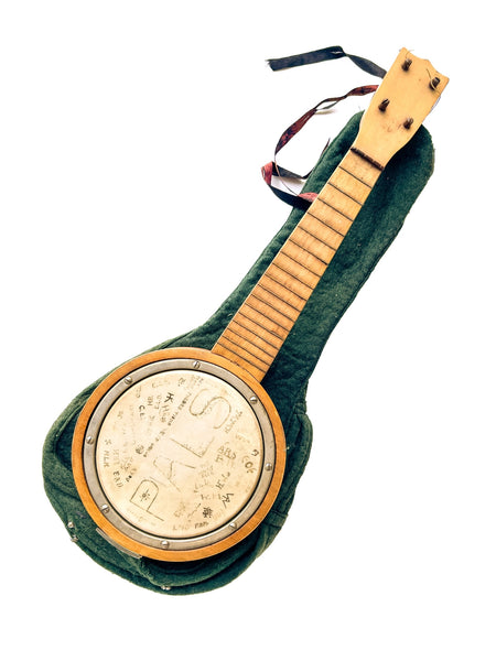 1923 Folk Art "Pals" Banjolele