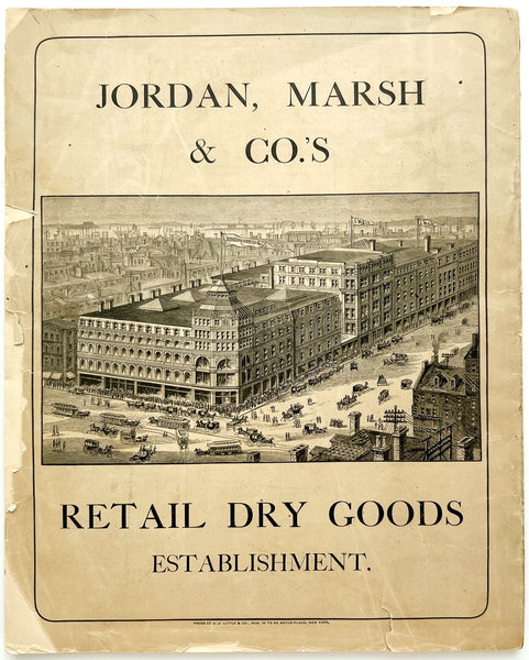 Spring 1883 Jordan Marsh & Co. Washington & Avon Sts. Boston Mass. (cover title)