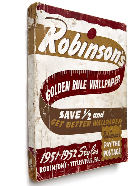 Robinson's Golden Rule Wallpaper, 1951-1952