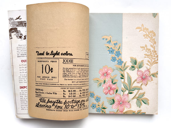 Robinson's Golden Rule Wallpaper, 1951-1952