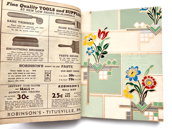 Robinson's Golden Rule Wallpaper, 1951-1952